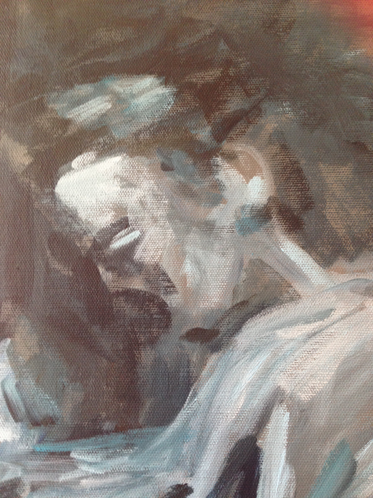 Lovers' spell – original painting by Roberta Heslop – image 2
