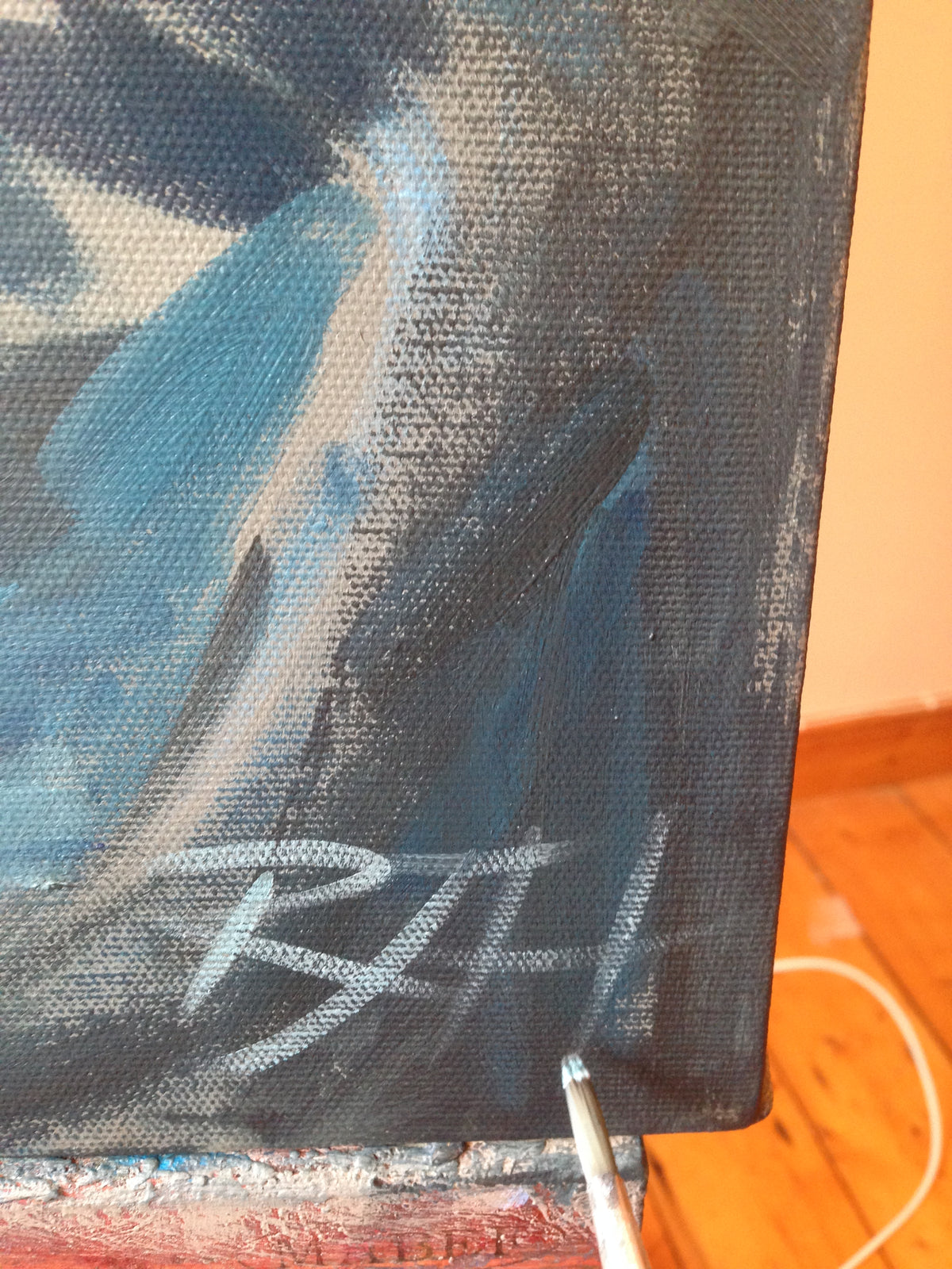 Lovers' spell – original painting by Roberta Heslop – image 6
