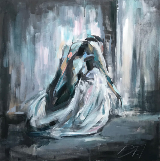 La Storia d'Amore – original painting by Roberta Heslop
