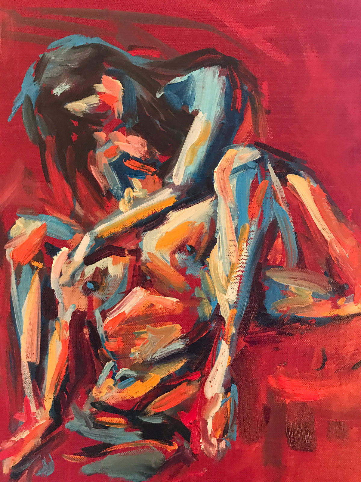 Rapture – original painting by Roberta Heslop – image 6
