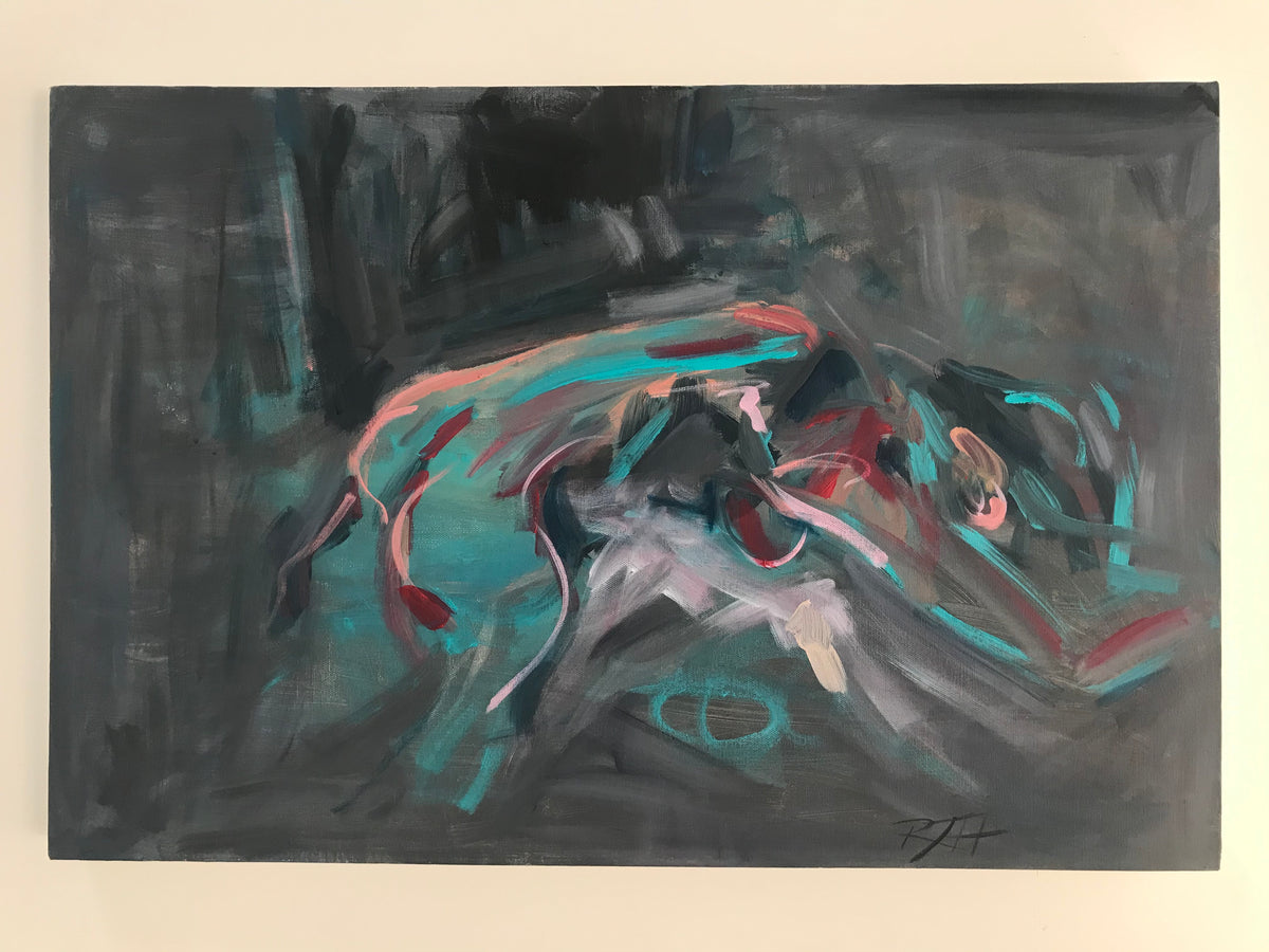 Surrender – original painting by Roberta Heslop – image 9
