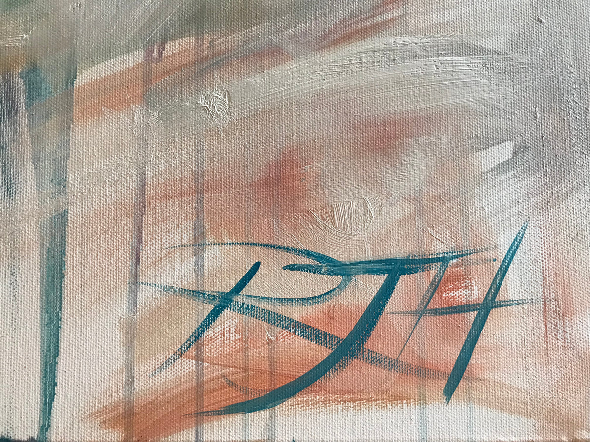 Intimately yours - Extra Large canvas – original painting by Roberta Heslop – image 15
