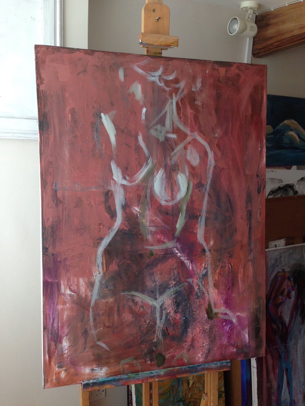 Marble Muse – original painting by Roberta Heslop – image 13
