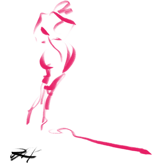 Solo Act – digital art by Roberta Heslop
