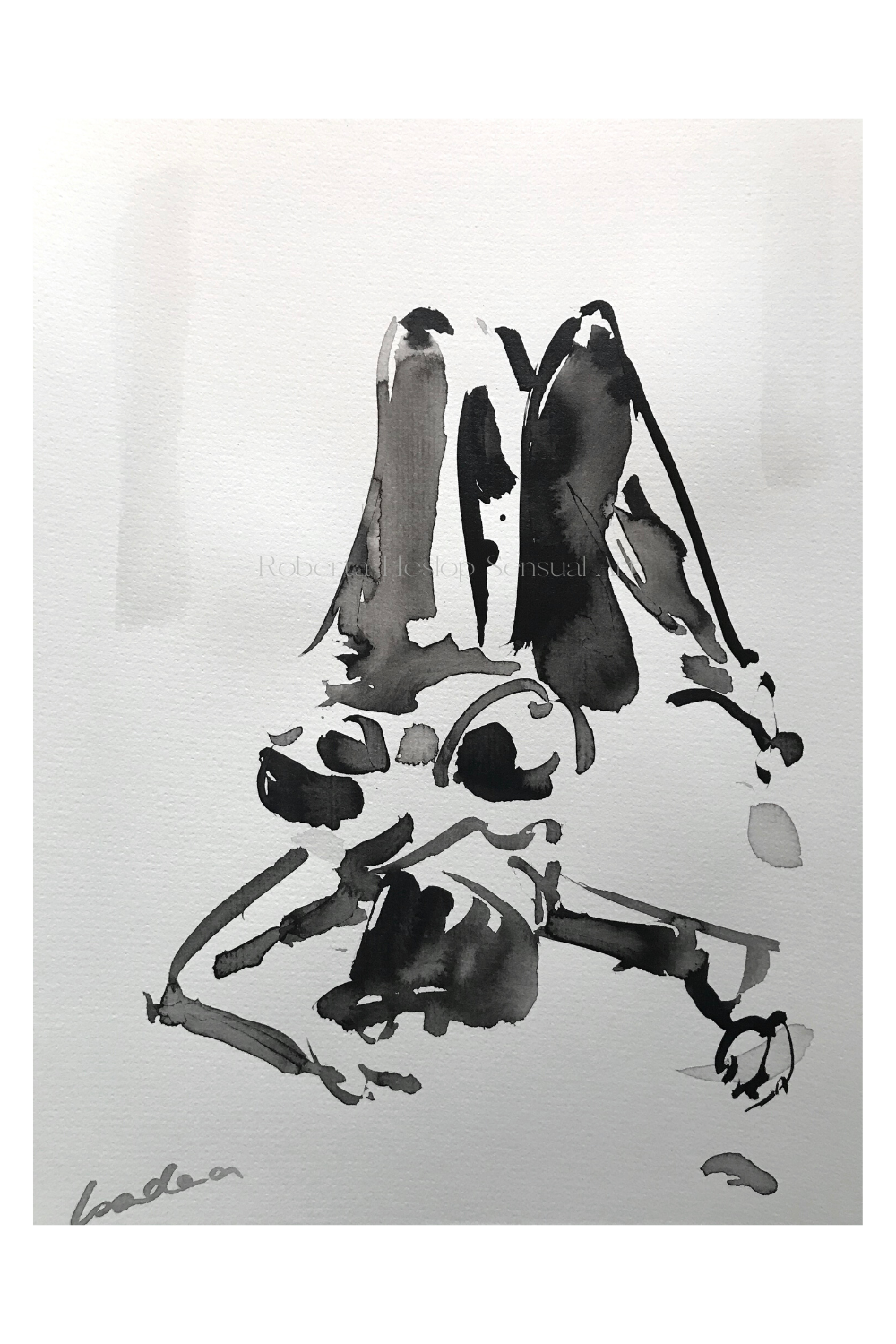 Letting Yourself be – original painting by Roberta Heslop – image 4

