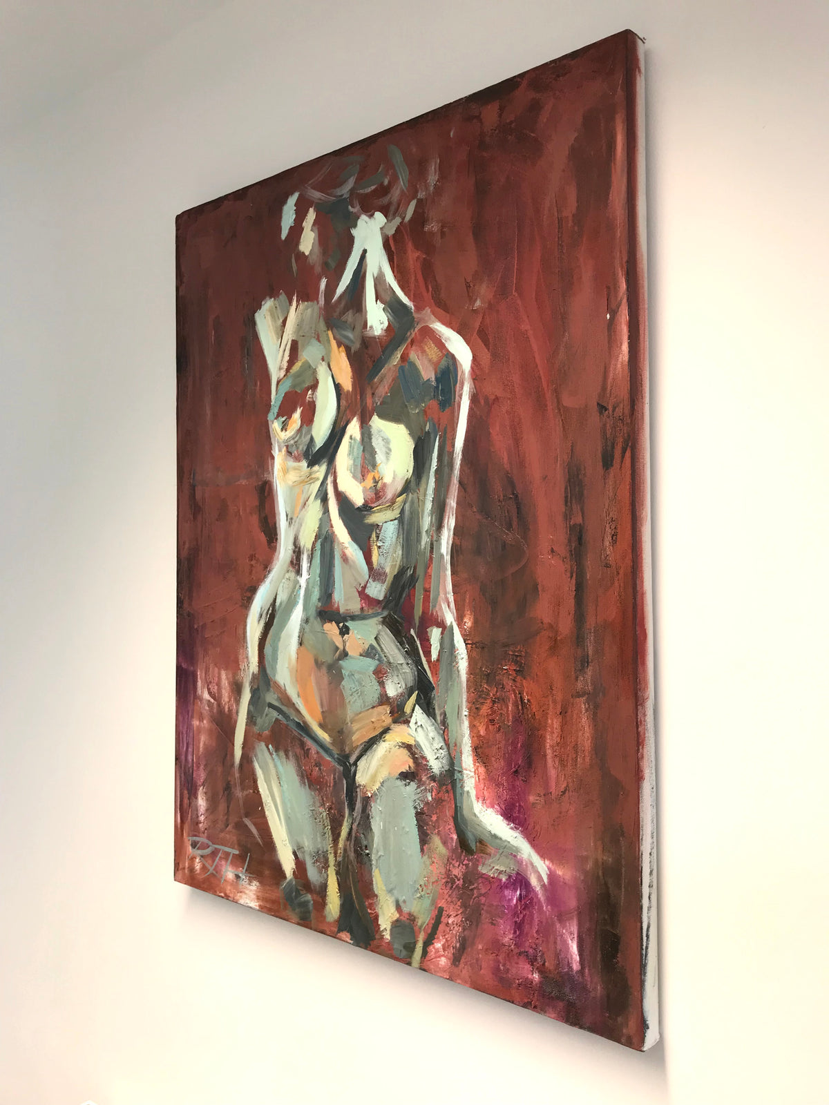 Marble Muse – original painting by Roberta Heslop – image 11
