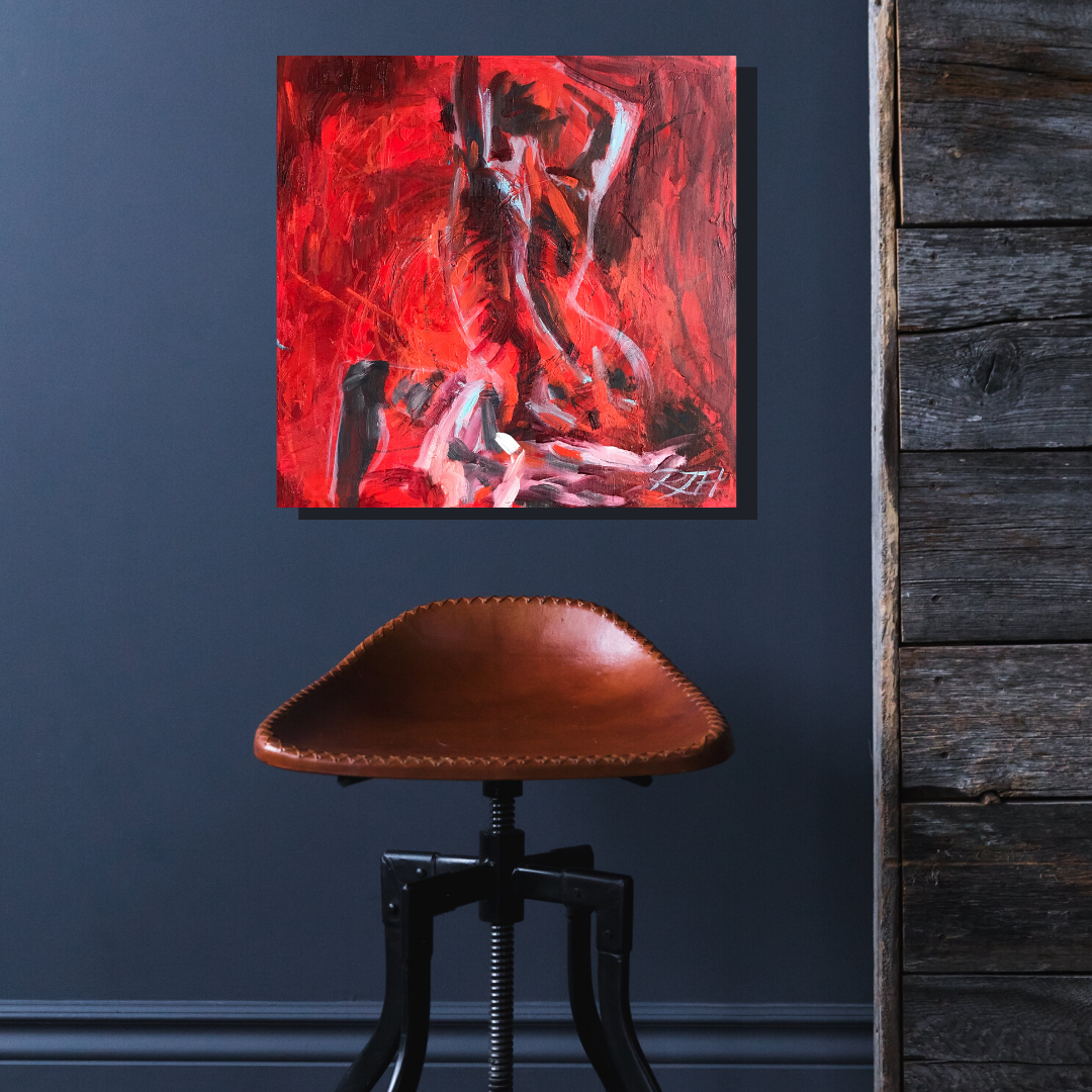Self-love celebration – original painting by Roberta Heslop – image 2
