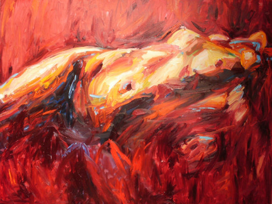 Seduction – original painting by Roberta Heslop
