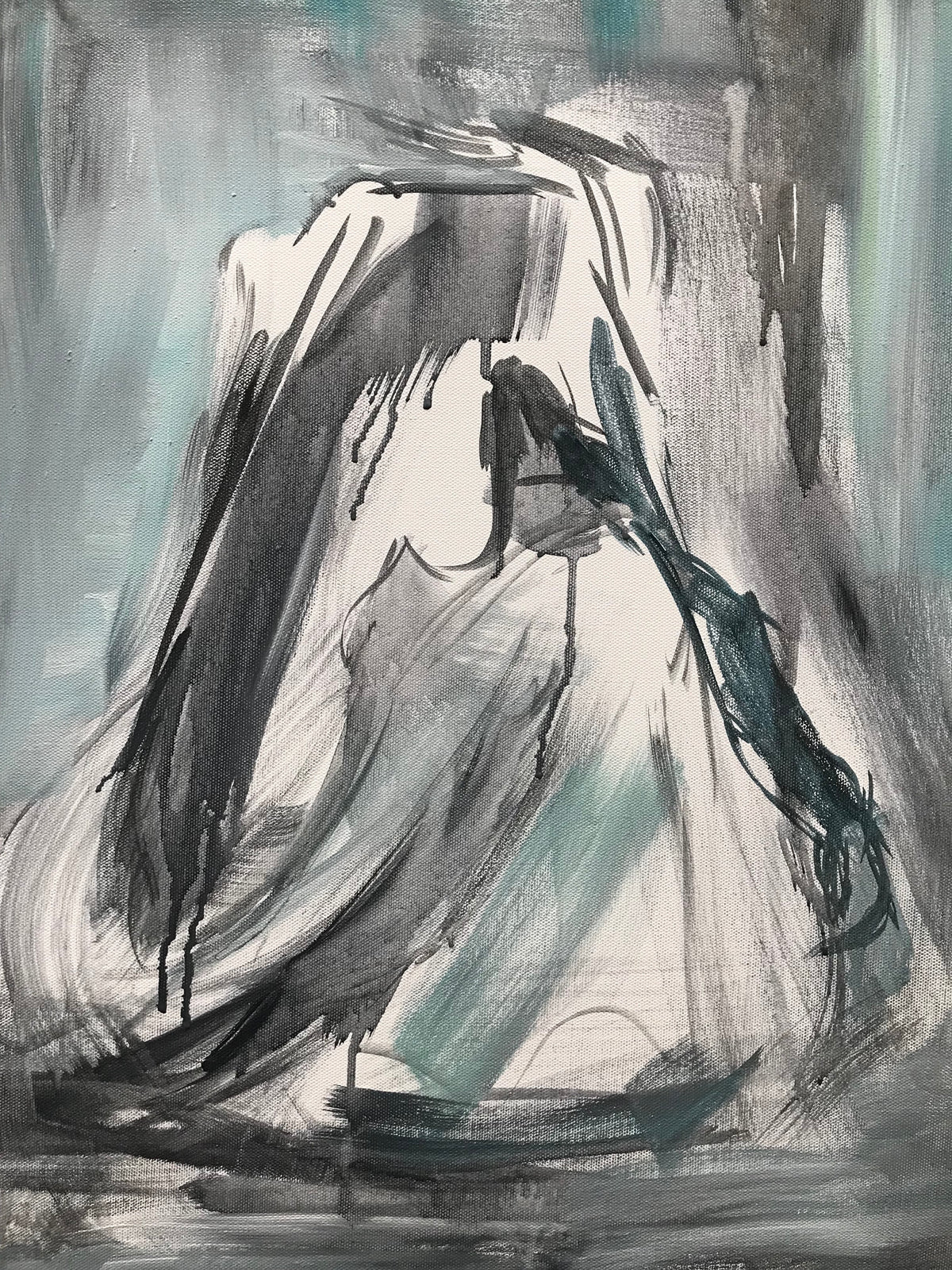 La Storia d'Amore – original painting by Roberta Heslop – image 15
