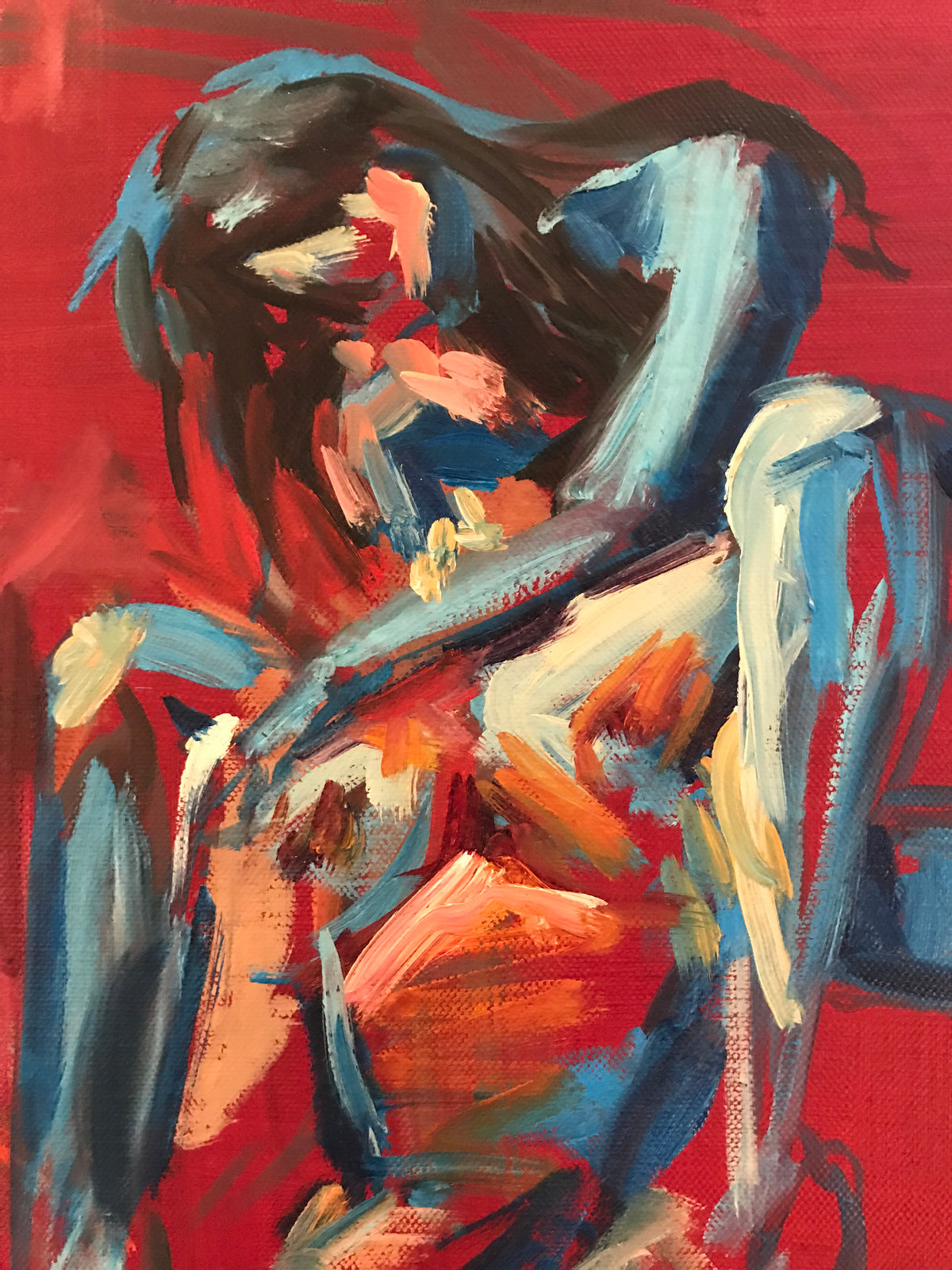 Rapture – original painting by Roberta Heslop – image 9
