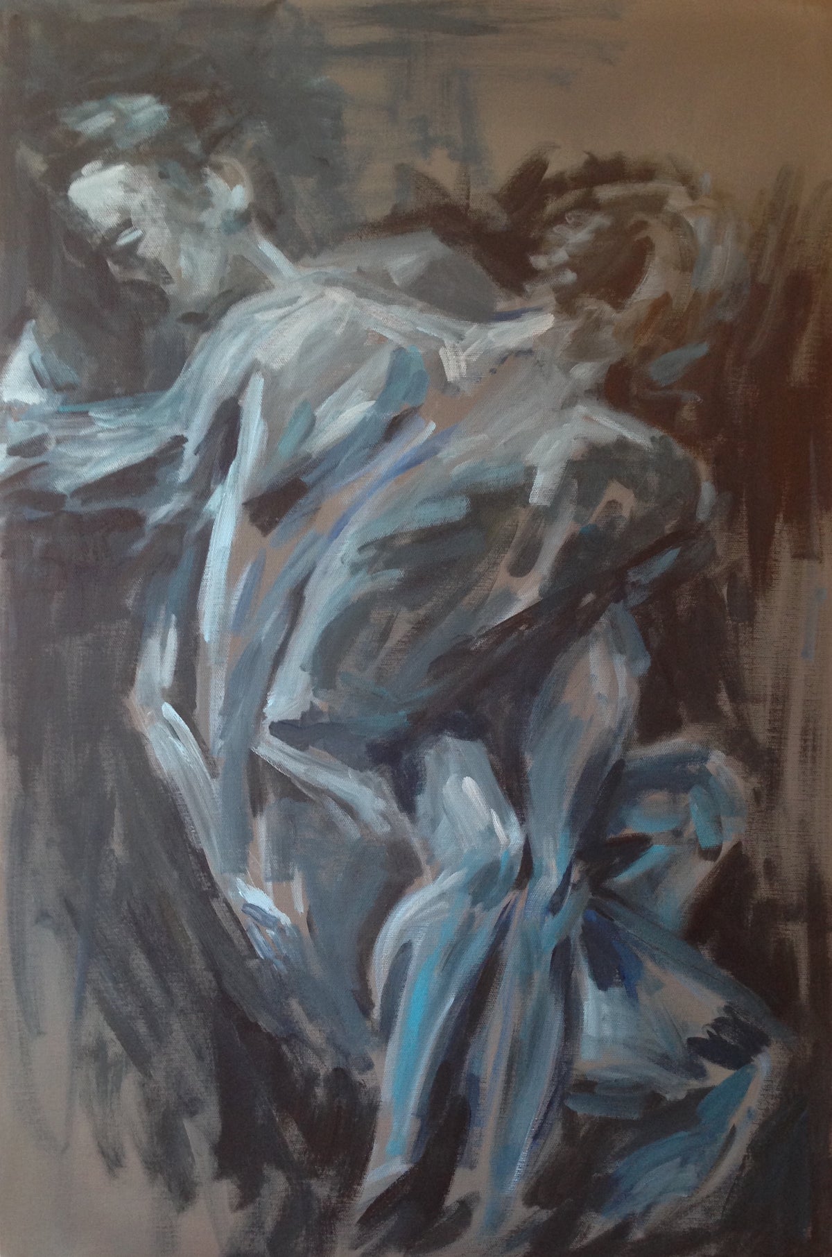 Lovers' spell – original painting by Roberta Heslop
