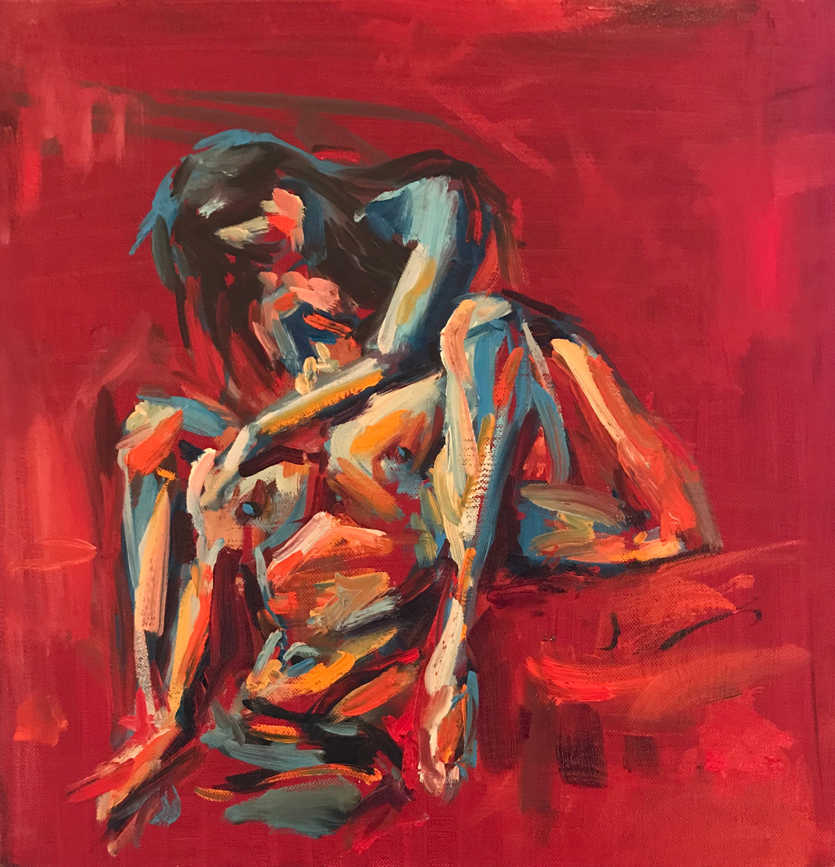Rapture – original painting by Roberta Heslop
