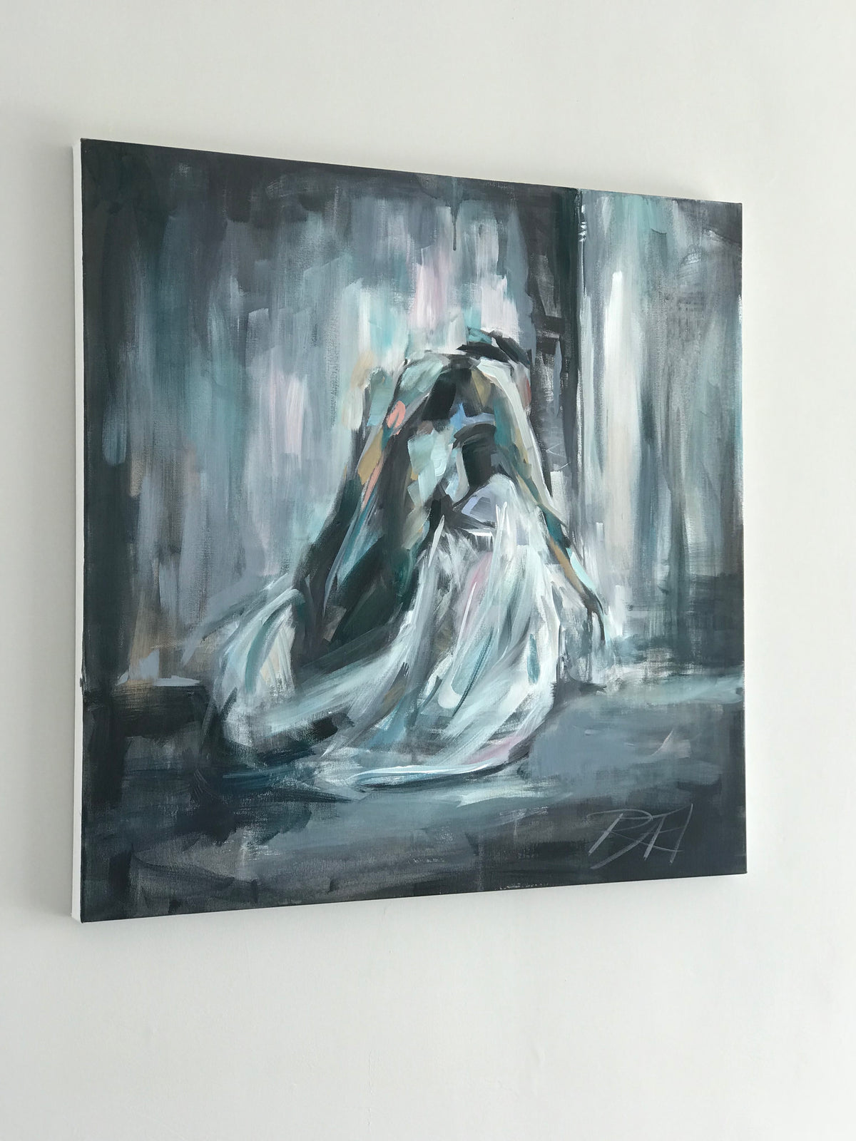La Storia d'Amore – original painting by Roberta Heslop – image 8
