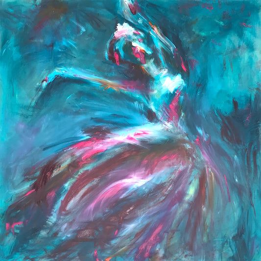 Gisele – original painting by Roberta Heslop
