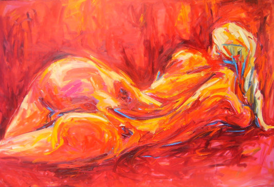 Self Discovery – original painting by Roberta Heslop
