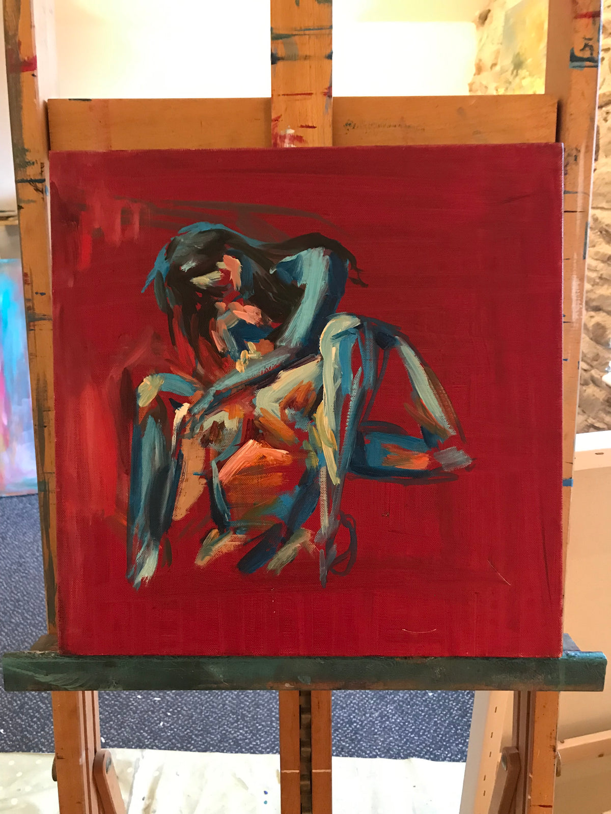 Rapture – original painting by Roberta Heslop – image 7
